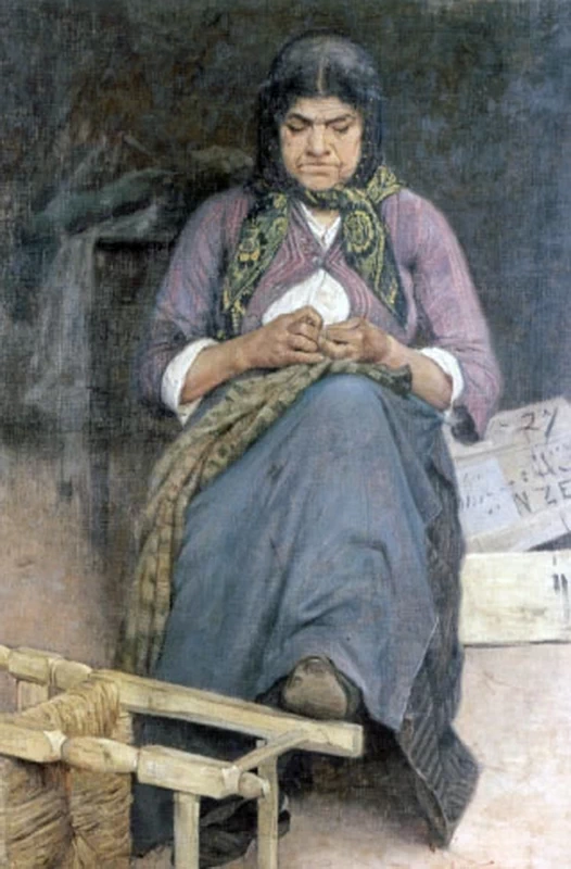 Angiolo - Vecchi cenci, Museo Civico Giovanni Fattori, Livorno